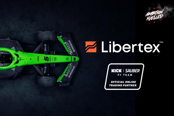 Libertex 成为 Kick 索伯F1 车队的官方线上交易伙伴,加速进军 F1 赛事!